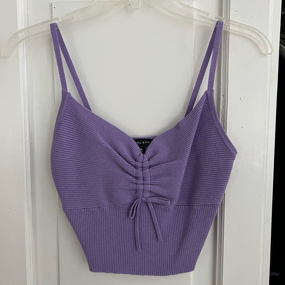 PacSun Tops - Kendall & Kylie Purple Knit Tank Top